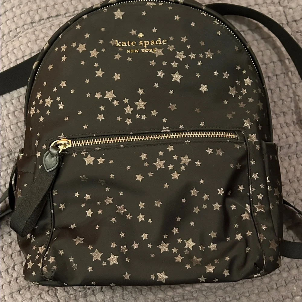 Kate Spade Starry Night Black Backpack